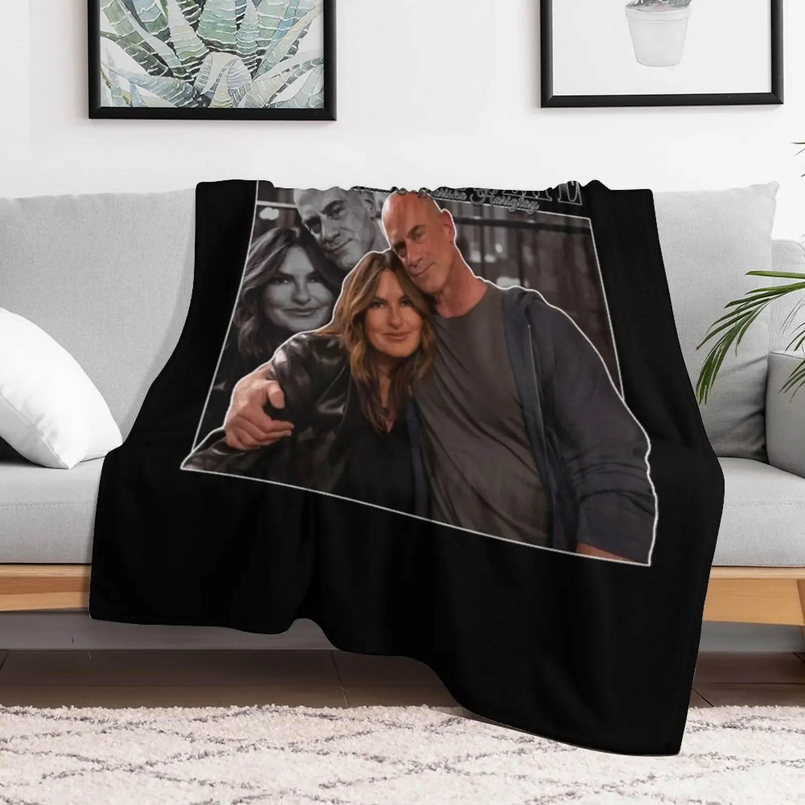 شركاء للحياة ماريسكا هارجيتاي وكريس ميلوني 90s مستوحاة من خمر تحية الكلاسيكية رمي بطانية الأربعاء البطانيات القطبية