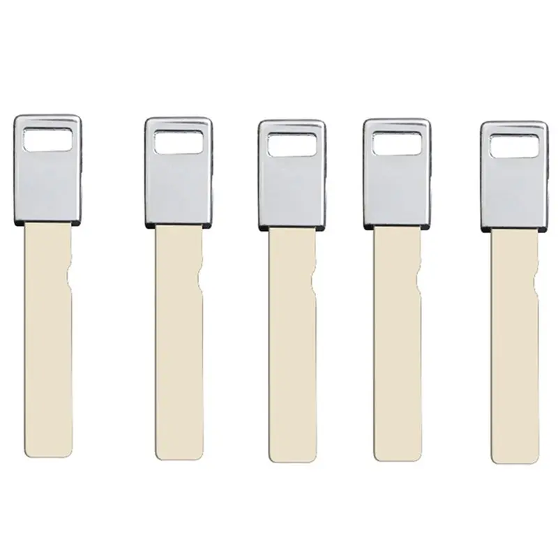 

Smart Key Blade Replacement Emergency Insert 5PCS For Elantra Remote Key Uncut Car Accessories