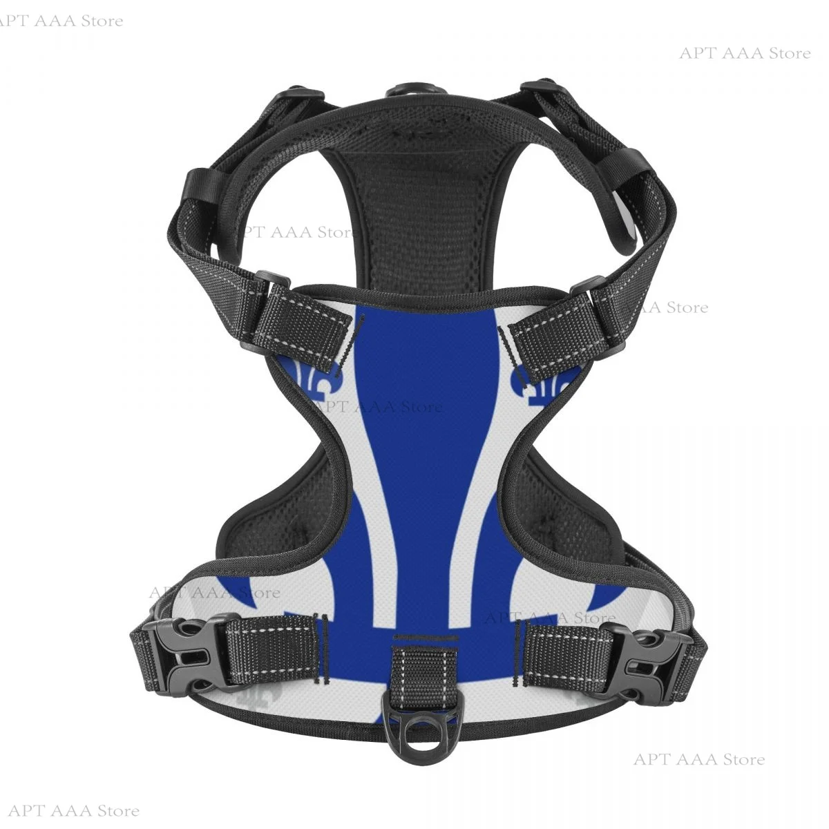 

Reflection Fleur De Lis Dog Harness Chest Belt Adjustable Quick Release Ring Pet Products Walking Collars Harnesses Leads