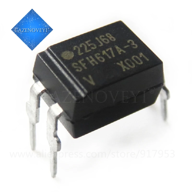 10pcs/lot SFH617A-3 SFH617A SFH617 DIP-4 optocoupler new original In Stock