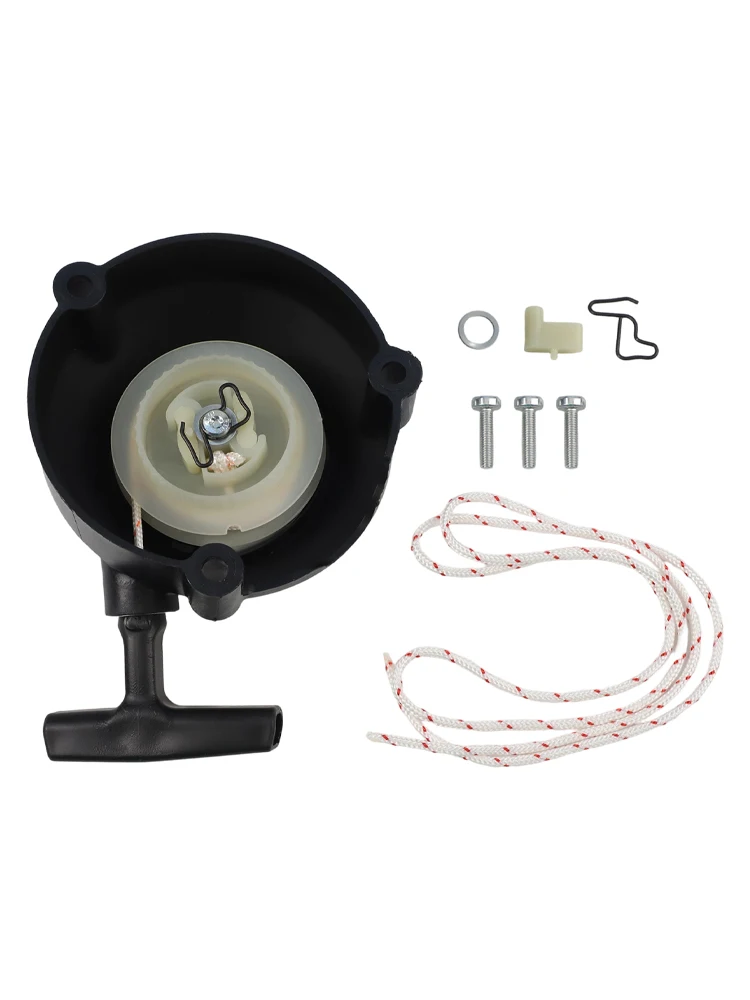 Leaf Blower Parts Recoil Starter Assembly High-Performance Materials Quick Replacement Solution Compatible With BR500