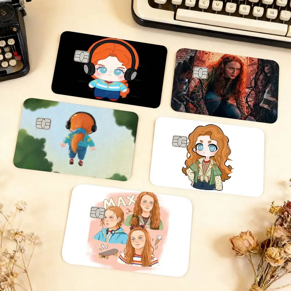 

Sadie Sink Stranger Waterproof Film Skin Cover Credit Card Stickers Debit Front Bank Bus Pass
