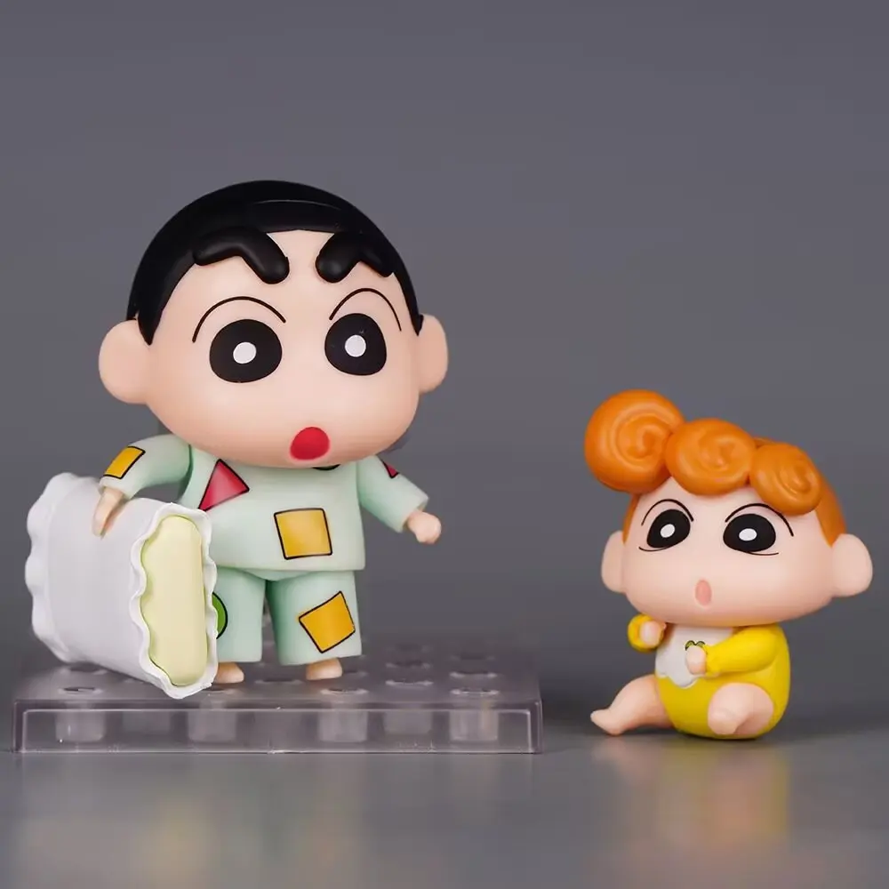 

10cm Crayon Shin-chan Shinnosuke Nohara Nohara Himawari 1565# Action Figure Anime Figure Collection Figures Model Toys Doll Gift