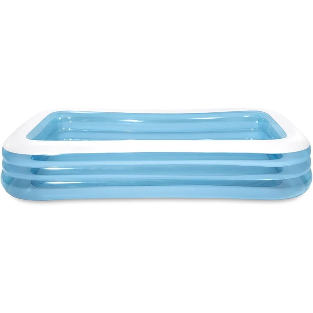 58484NP - Frosted Rectangular Pool - Blue Color