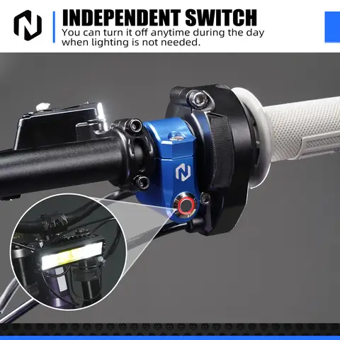 NICECNC para sur-ron Light Bee X Surron Light Bee S L1E Segway X160 X 260 Motocross Plug and Play faro y interruptor de luz principal
