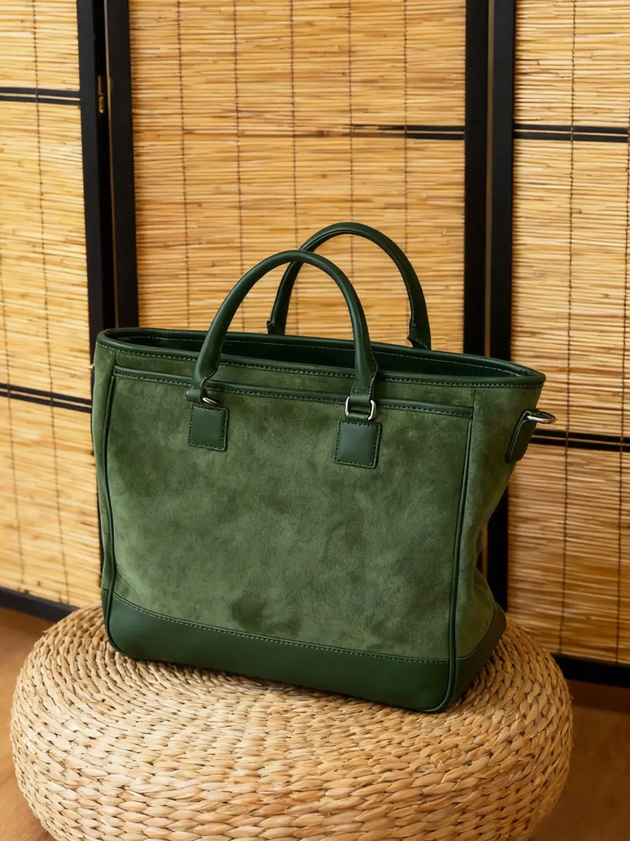 

een Suede Crossbody Bag Women's Handbag 2025 New Casual mat Sle oulder Bag Evening Bag Zipper Closure