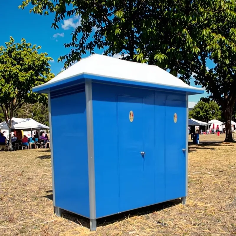 Customized Modern Designed Portable Steel Toilet Container for Office Bedroom Kitchen Exterior School Use Outdoor Temporary Solu