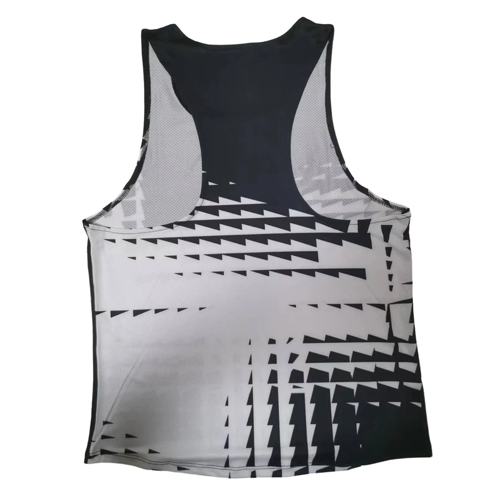 Brand Run Athletics Tank Top Runnning Speed Fitness Shirt Mens Clothing Guys Sleeveless Vest Athlete Track Field Singlet