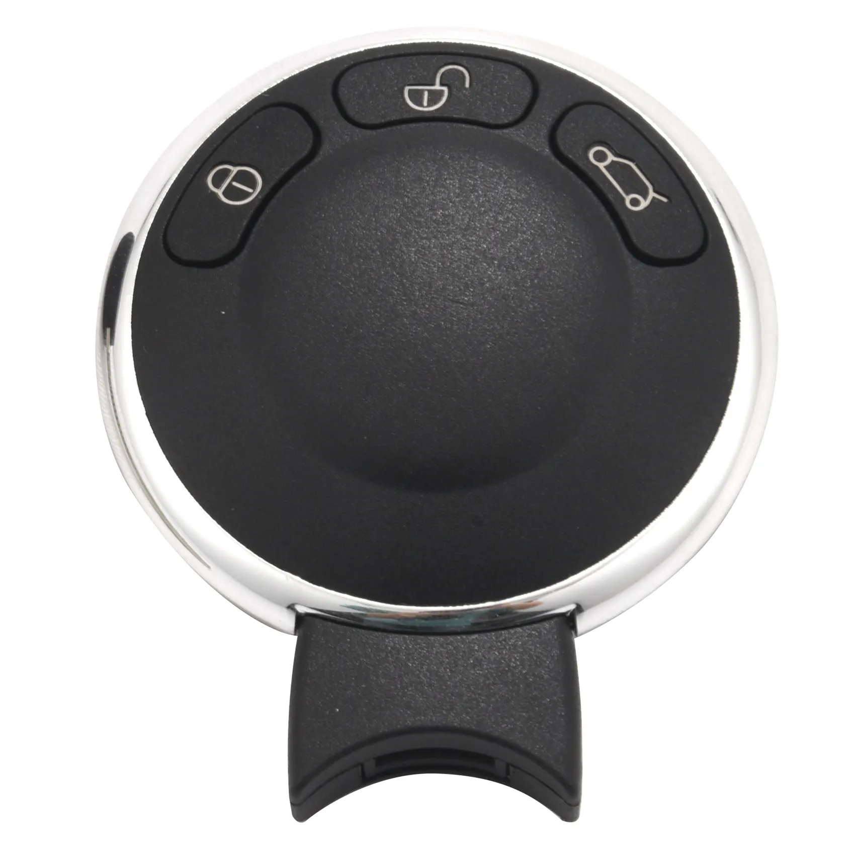 Uncut Car Key Fob Substituição Case Shell, Botão Pad para BMW, Mini Cooper, entrada remota, IYZKEYR5602