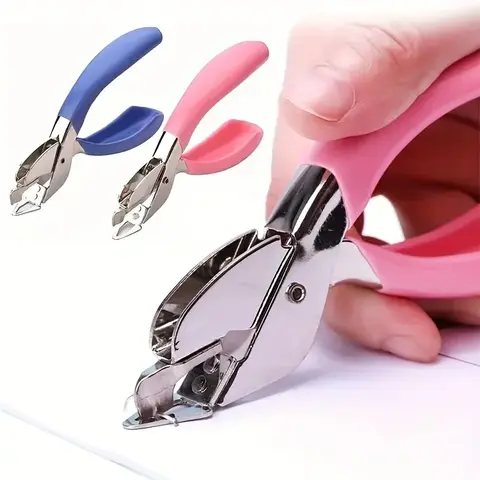 Mini Stapler Remover • Portable Stapler Nail Remover • Office Binding Supplies Stationery Tool