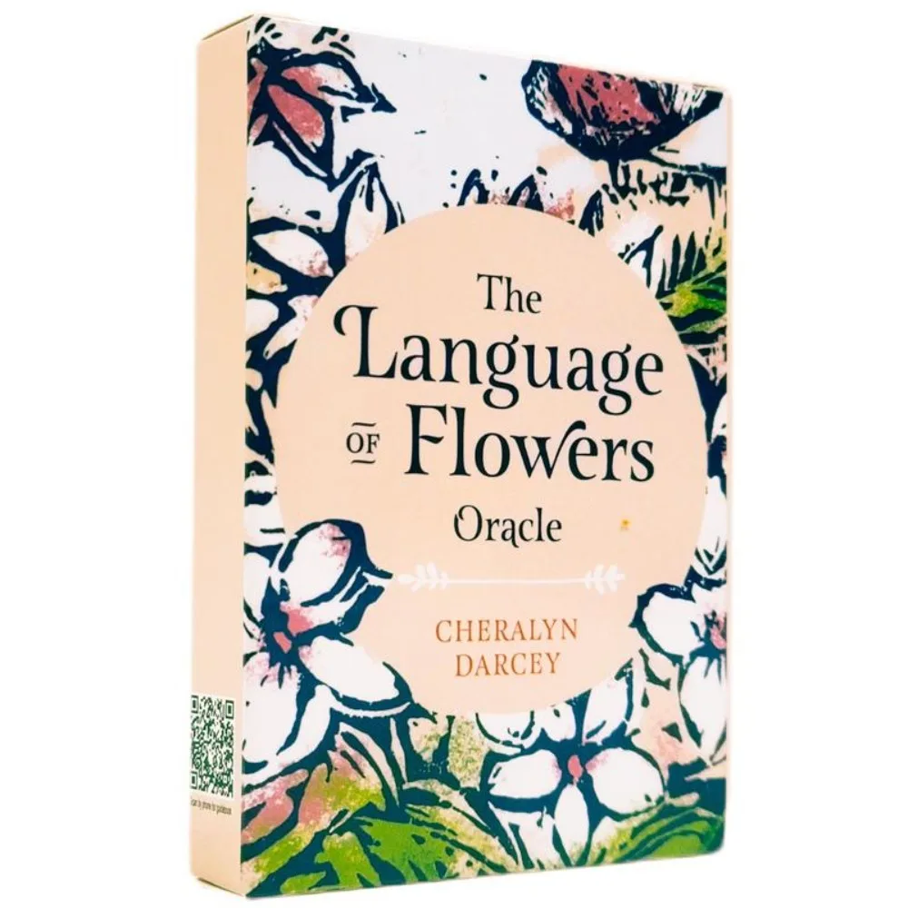 10.4cm X 7.3cm The Language of Flowers Oracle 44 Pcs Cards