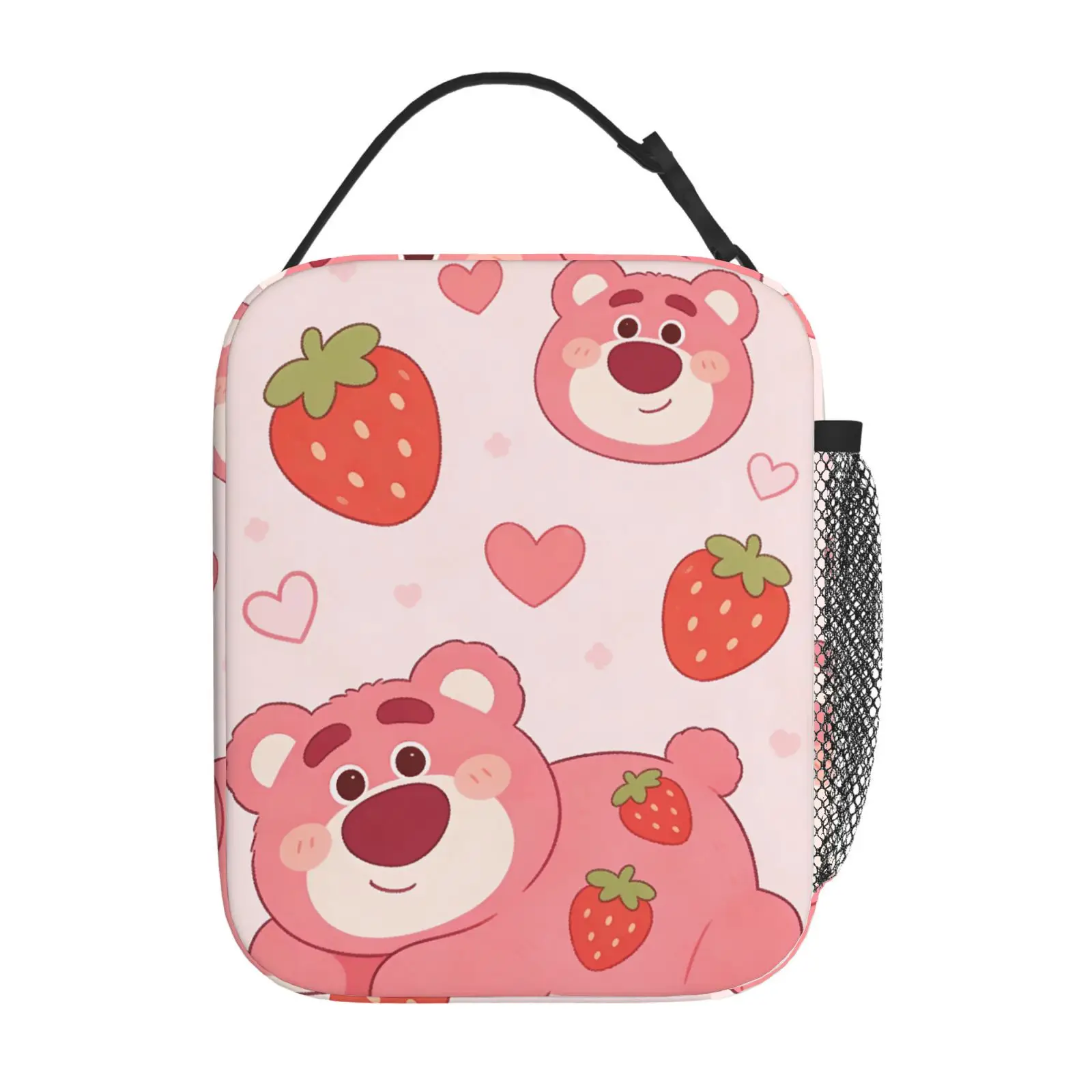 

1pc Cute Lotso theme cute lunch bag, suitable for casual daily application, commuter lunch bag, gift