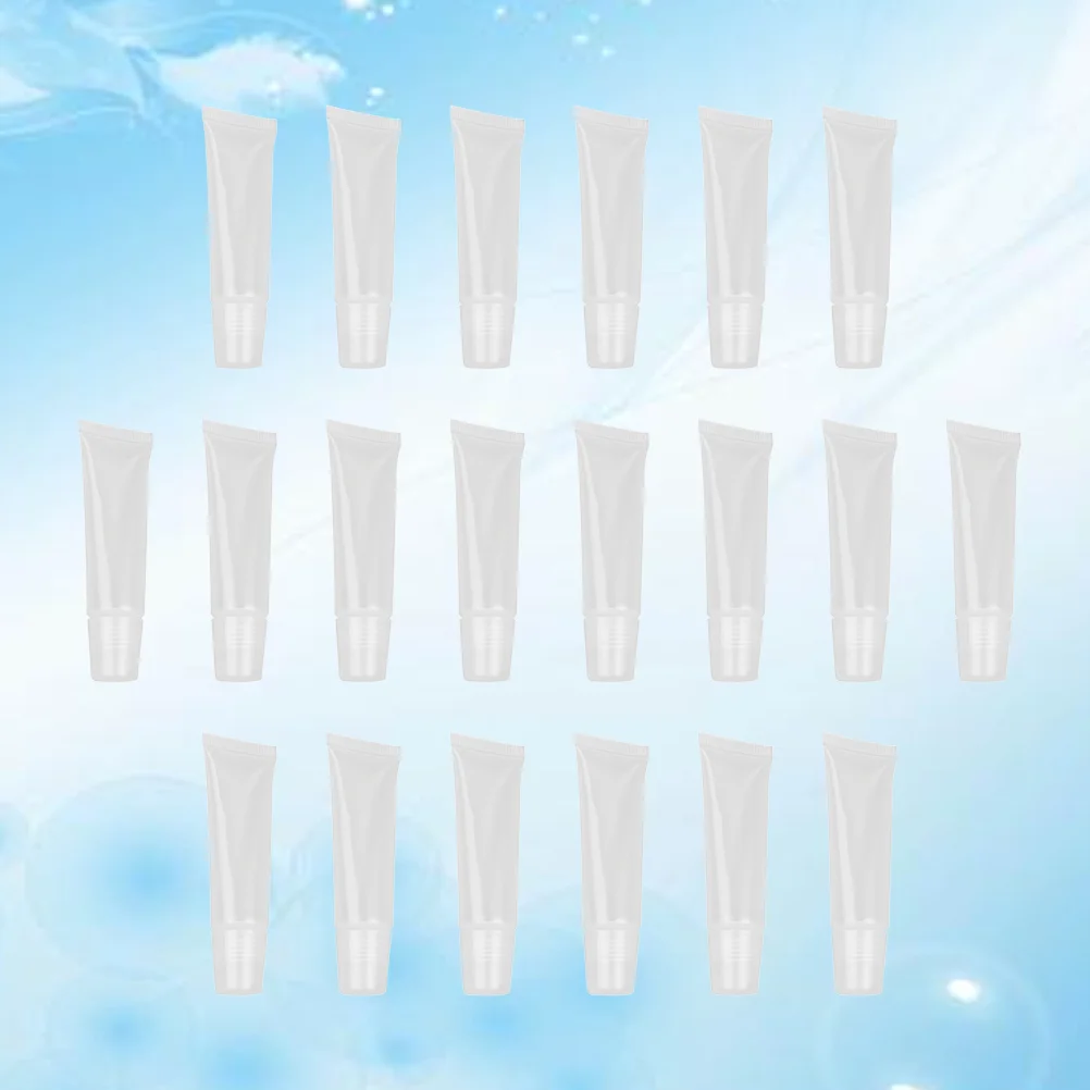 40 Pcs Lip Gloss Squeeze Tube Lipgloss Empty Makeup Container Filling Refillable Tubes Travel