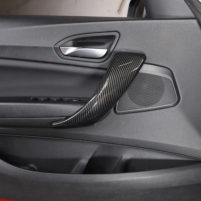 For BMW 1 2 Series F20 F21 F22 F23 2012-2018 ABS Carbon Fiber Car Center Control Interior Decoration Sticker Car Accessories view 5