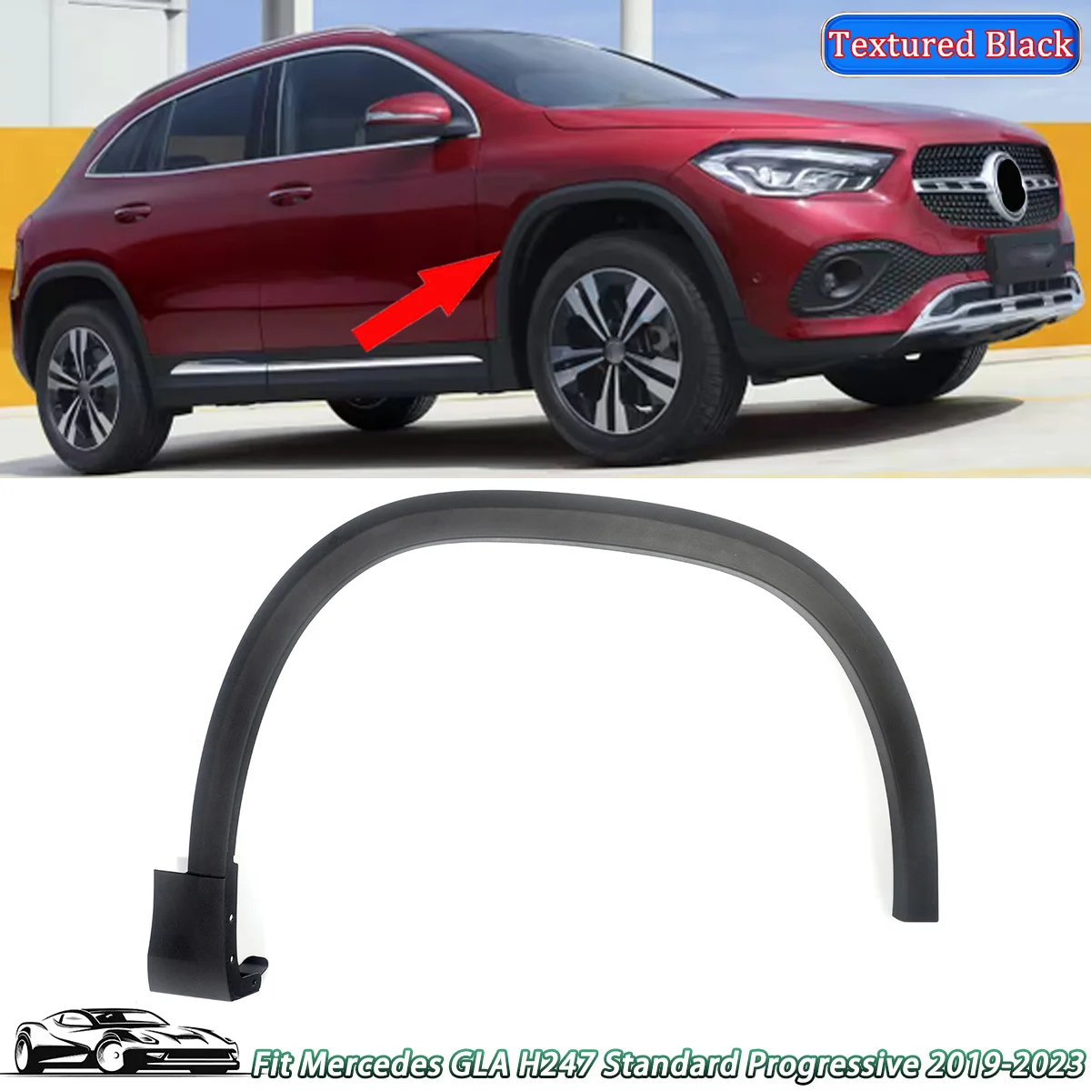 Fit For Mercedes H247 GLA250 Base GLA35 GLA45 2019 2020 2021 2022 2023 Front Right Fender Wheel Arch Accessories for 2478850100
