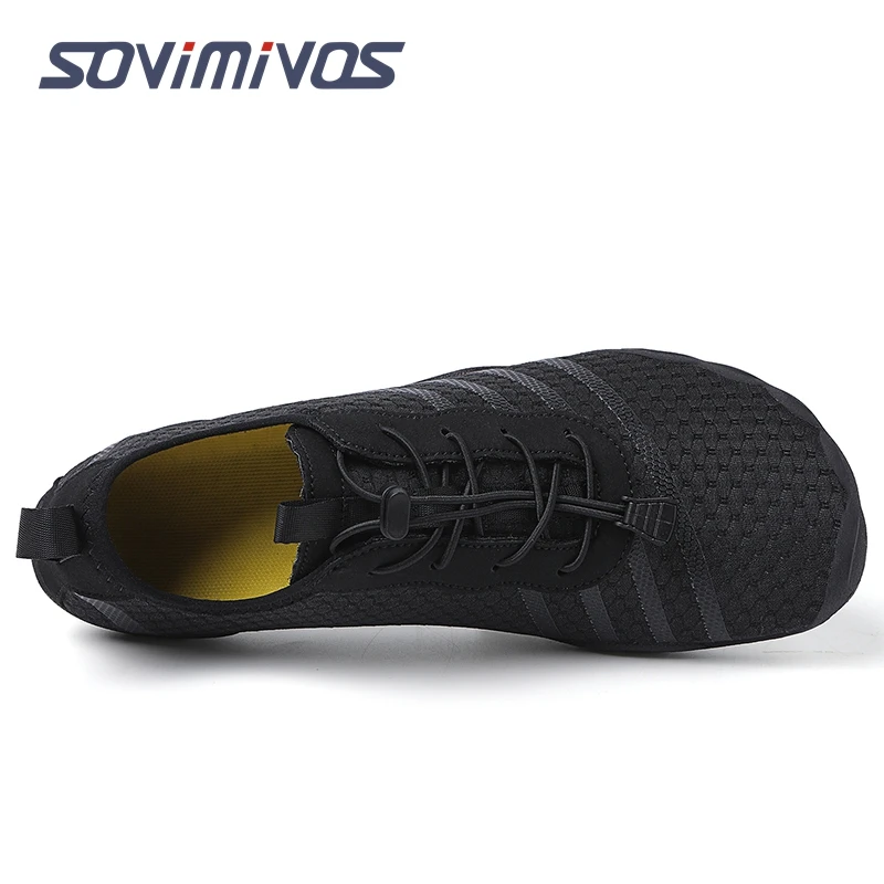 Męskie buty cross-trainer | Boso i minimalistyczne buty | Zero Drop Sole | Szerokie Toe Box kobiety Upstream buty do pływania kapcie plażowe