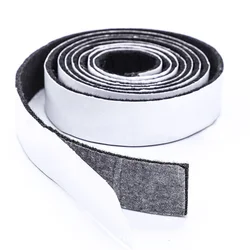 Newest Quiet Felt Strip Felt Strip Heavy Duty 4cm Black Gray Hardware Pad Roll For Hard Surfaces Felt Furniture