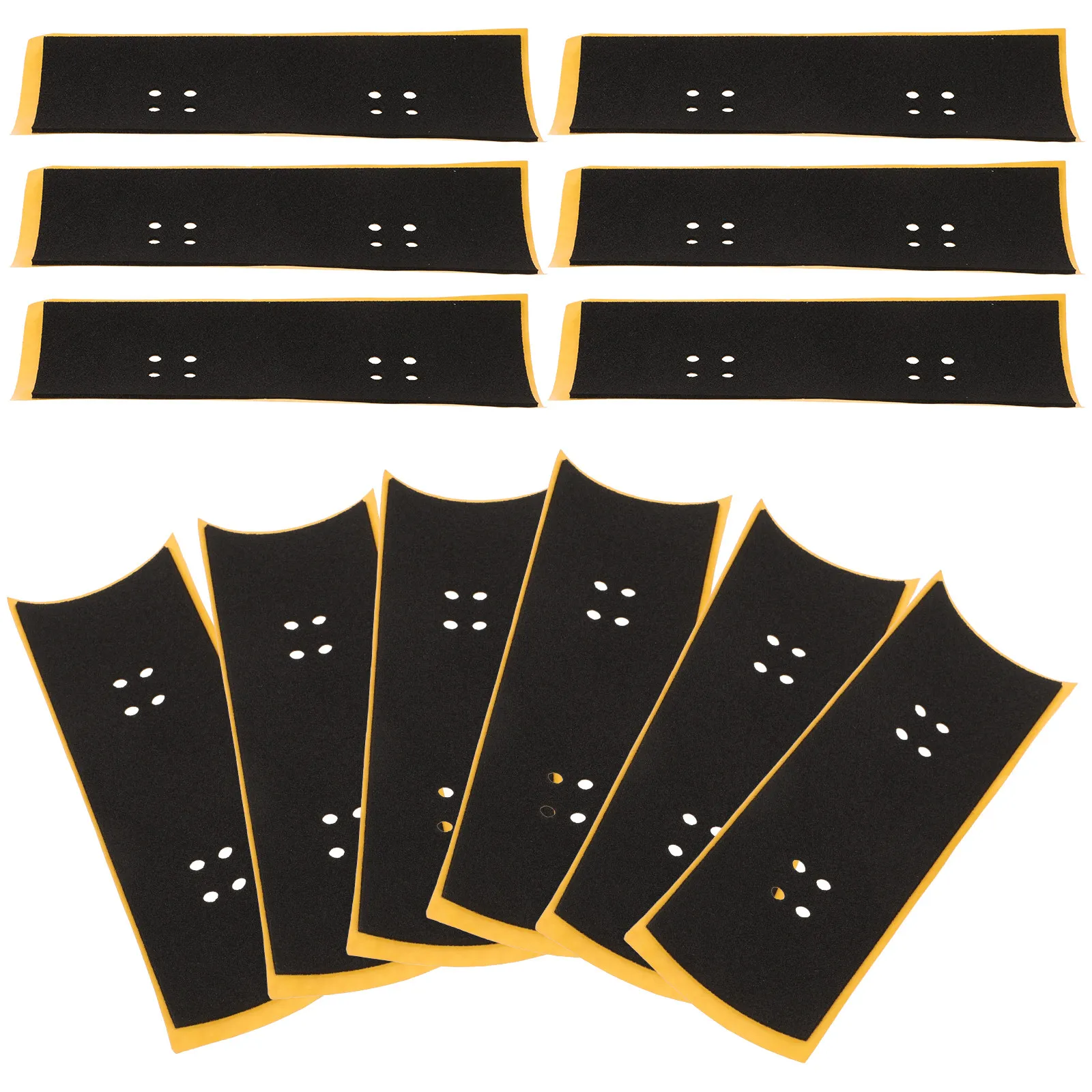 

12Pcs Finger Skateboards Tape Replacement Non-Slip Quality Foam Grip Tape for Mini Skateboards Strong Adhesive Tiny Accessories