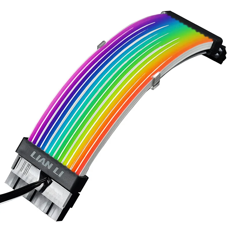 Imagem -01 - Strimer Plus 5v A-rgb Cabo de Extensão Uso para Placa-mãe Atx 24pin Pci-e Gpu 8pin Mais 8pin Cabo de Transferência strimer plus 5v a rgb cabo de extensao uso para placa mae atx 24pin pci e gpu 8pin mais 8pin cabo de transferencia 01