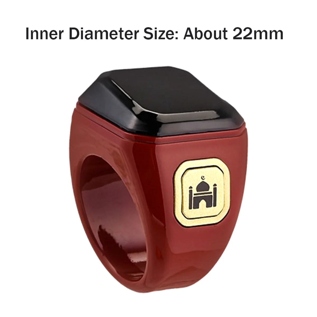 POP-lSmart Bluetooth Ring มัลติฟังก์ชั่นสะดวก Bluetooth Finger Counter Time Reminder Counter,