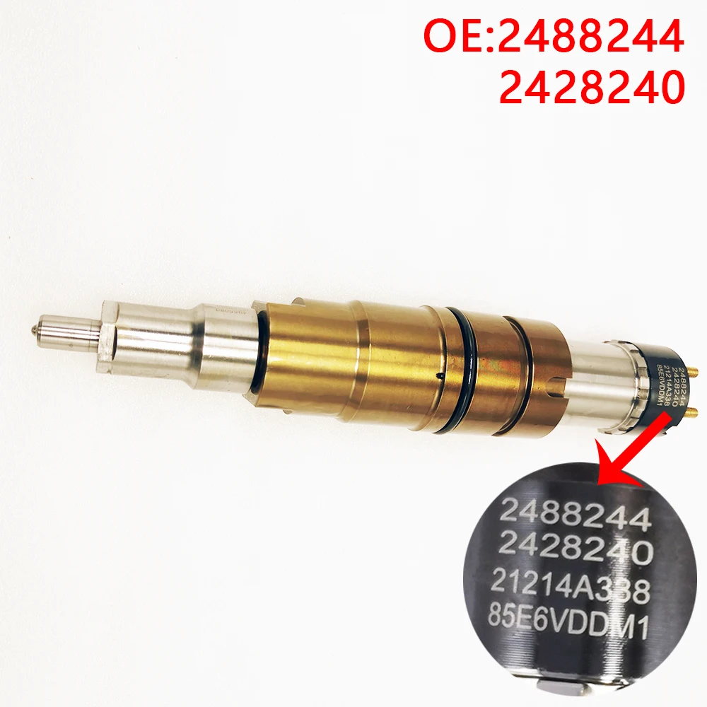

For High quality New For 2488244 2086663 2264458 Common Rail Injector Adapter En Nozzle Collector Voor Cumminss Scania Xpi
