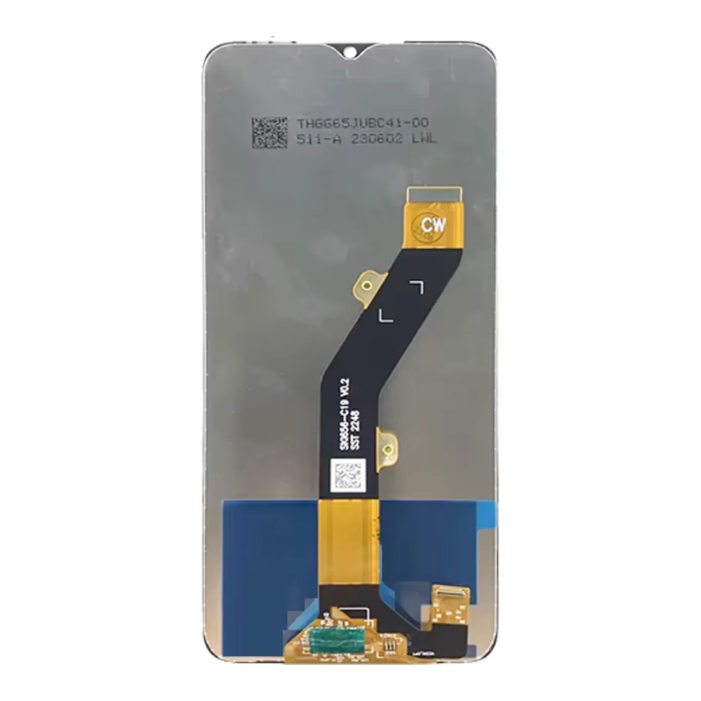 6.6 "LCD ل انفينيكس POP 7 LCD BF6 عرض مجموعة المحولات الرقمية لشاشة تعمل بلمس استبدال ل Tecno Pop7 LCD إصلاح أجزاء