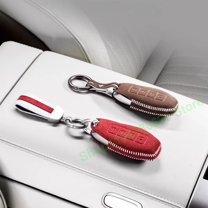 

Подходит для DENZA Z9gt N9 Z9, набор автомобильных ключей, чехол с пряжкой, брелок, кольцо, декоративные аксессуары для интерьера