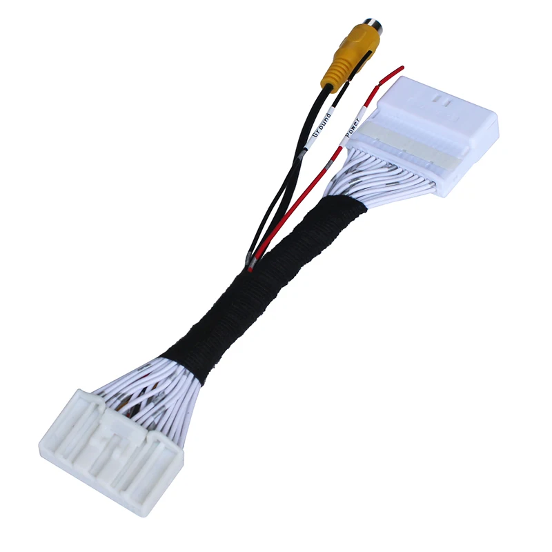 32 Pins RCA Connector For Renault Dacia Original Monitor With R-link 2 Media Display system Install Parking Camera Adapter Cable
