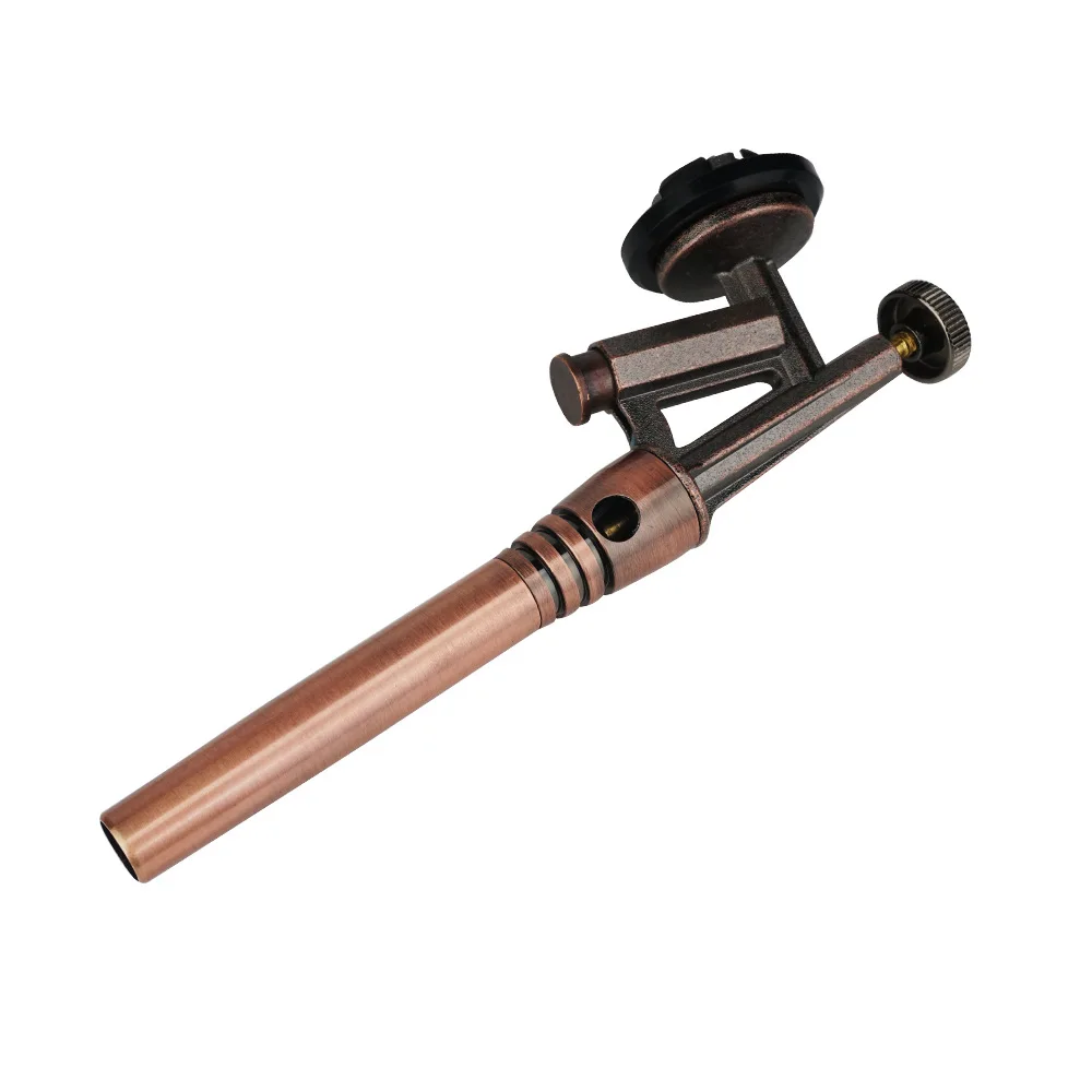 Torcia a gas per saldatura in rame portatile Ugello Pistola a fiamma Campeggio esterno Lanciafiamme Cucina Bruciatore accendino butano Attrezzatura per saldatura