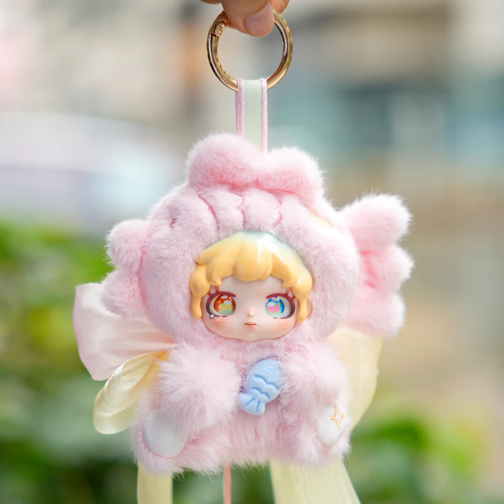 ETTA Light Velvet Series Vinyl Plush Pendant Baby Accessories Girl Birthday Gift Pain Pack Doll Super Cute