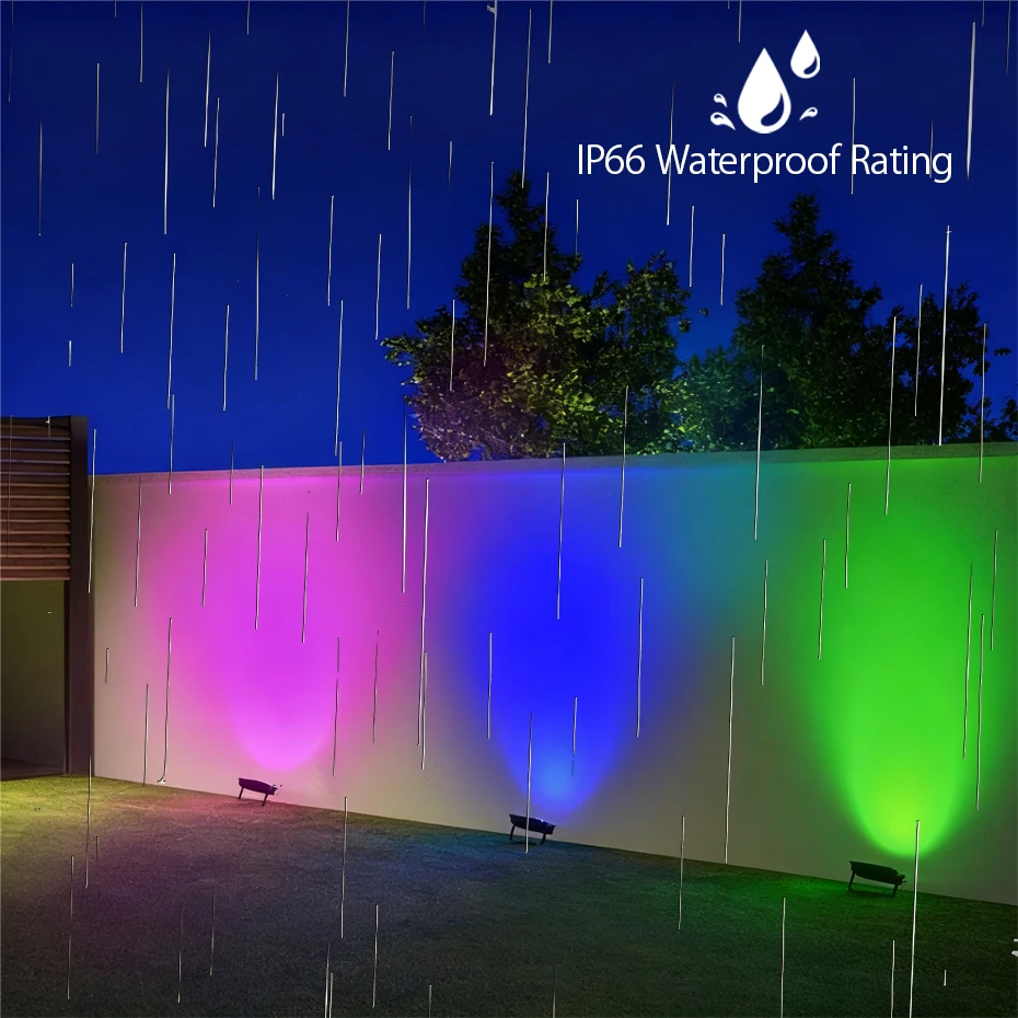 Lampu Sorot LED RGB 30W 50W 80 - Outdoor Lighting Uk ulasan dan harga