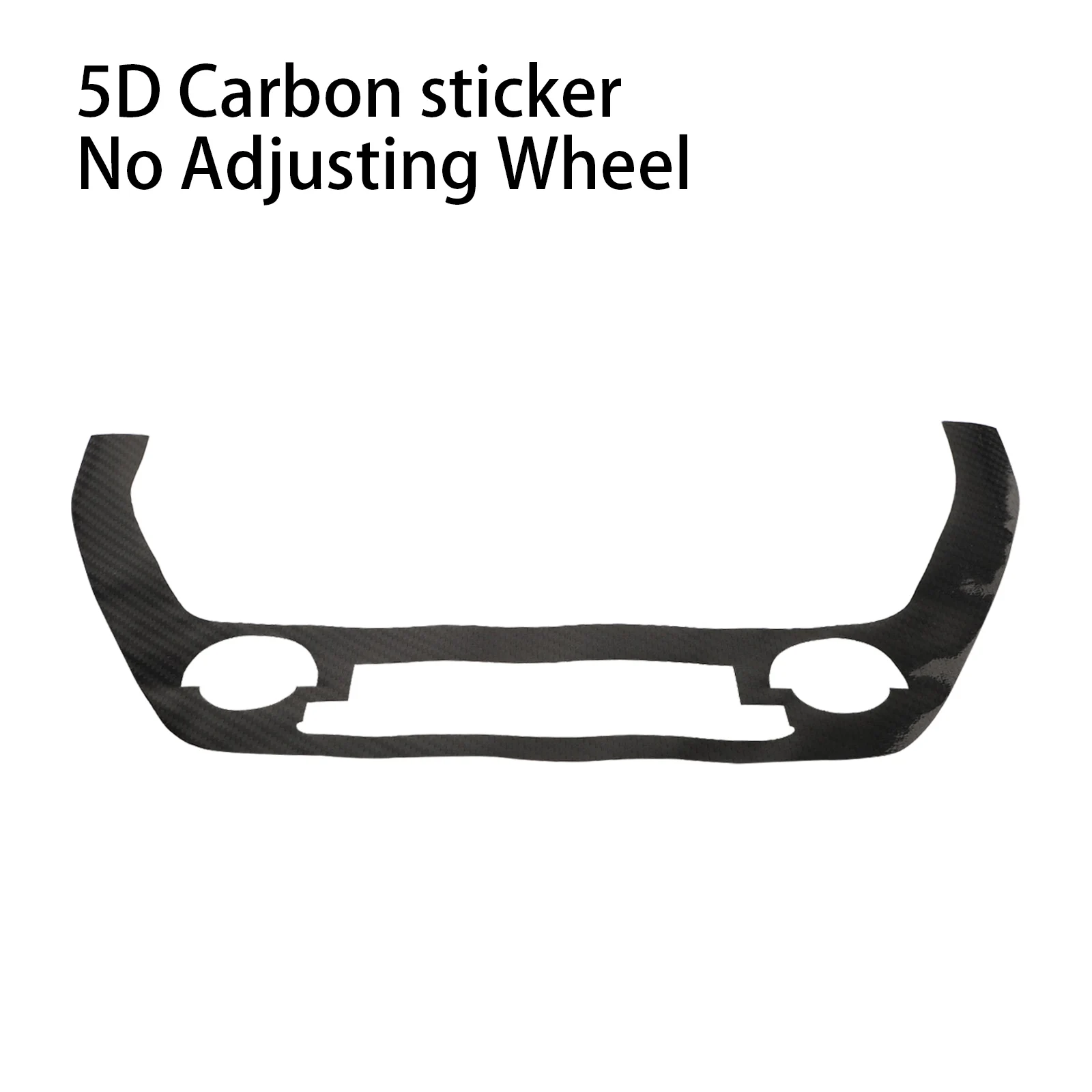 Easy Installation Carbon Fiber Console AC Button Cover Trim Sticker for Toyota For Corolla 2019 2022 Enhancement Kit