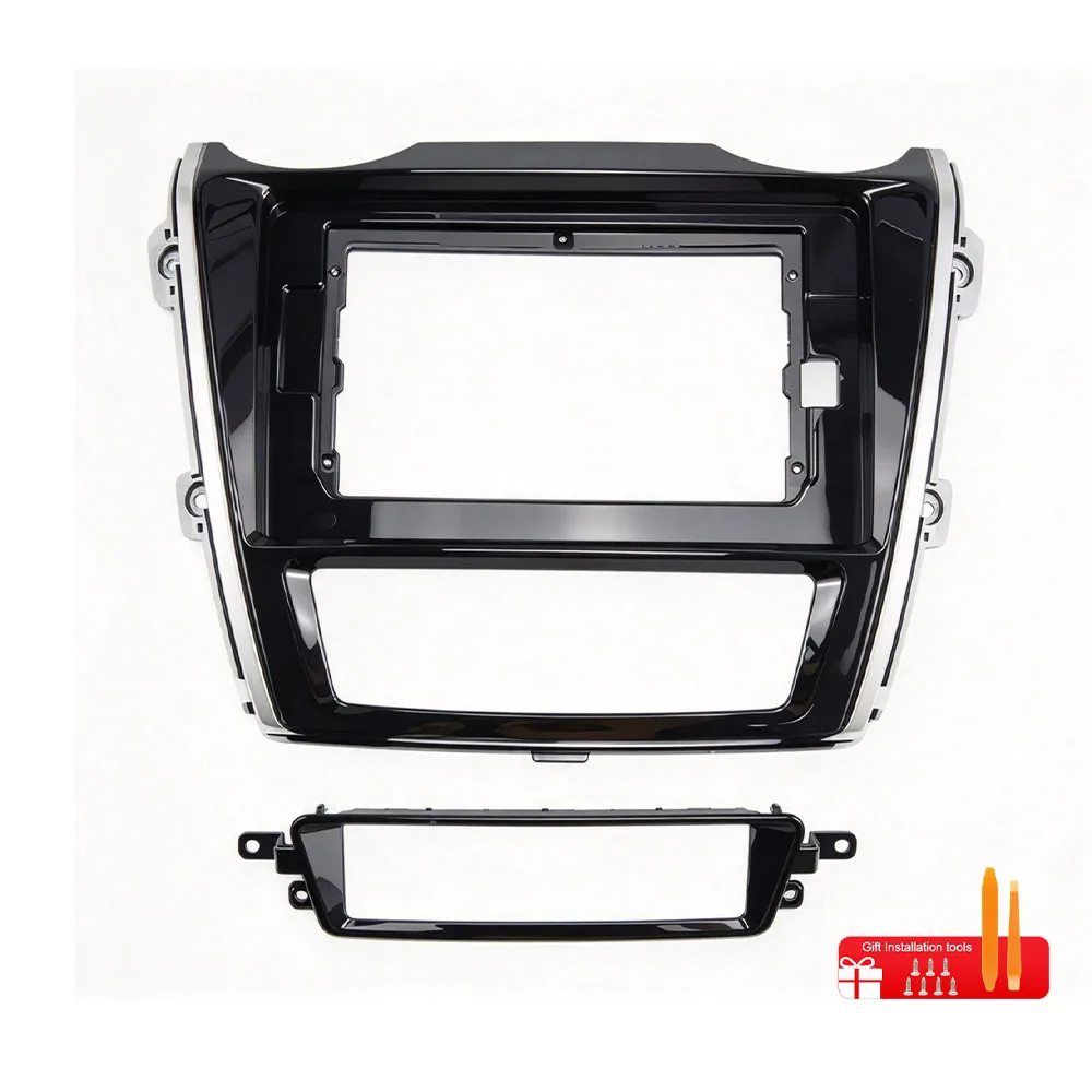 For Dongfeng Ruiqi 6 2019 10 Inch Car Radio Fascia Frame Dashboard Stereo Installation Panel Trim Kit