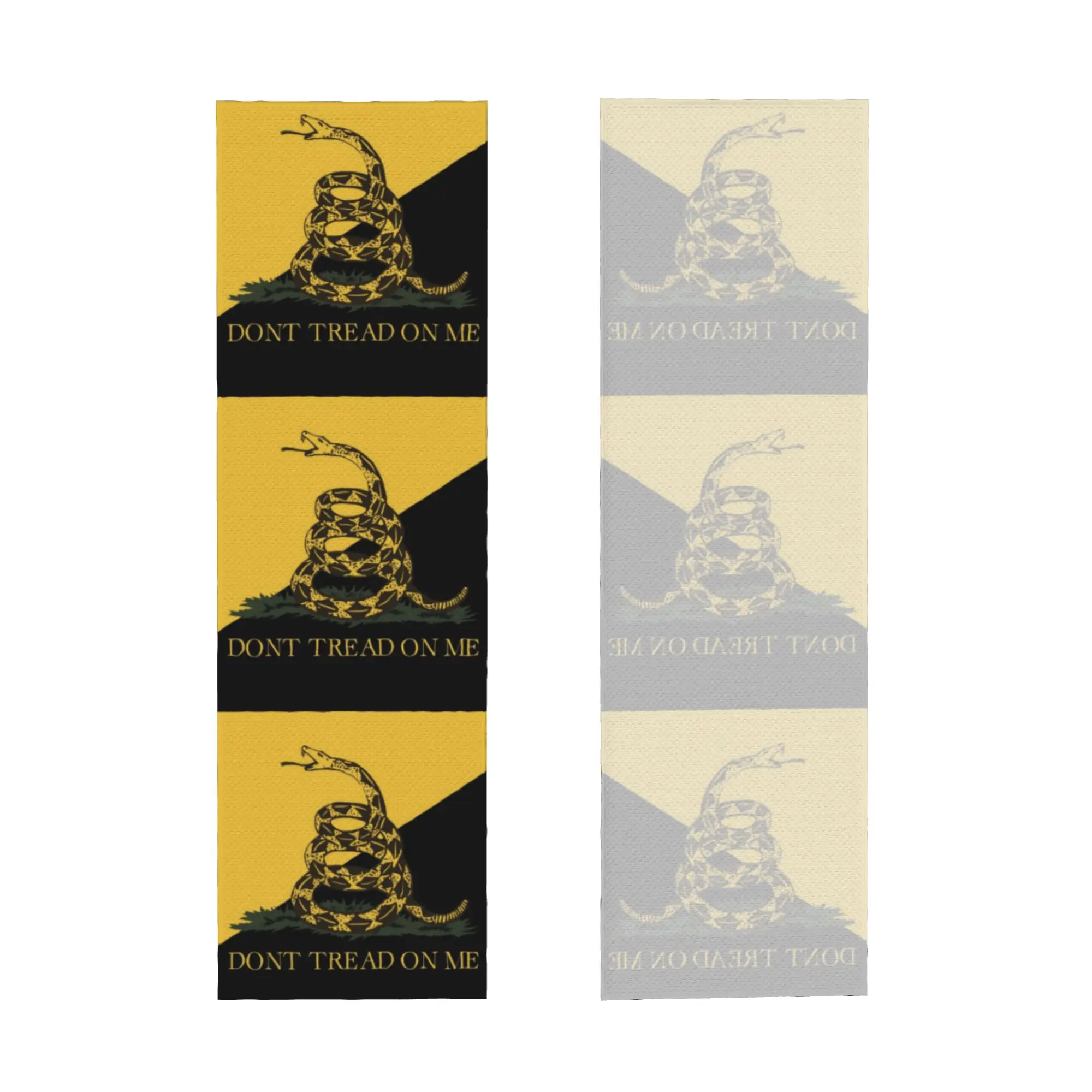 Libertarian Gadsdens Flag Ancap Flag Cold Exercise Towel   Super Soft Breathable Instant Cooling Towel  Beach Towels
