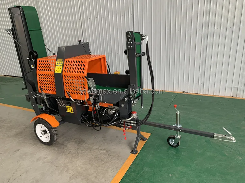 20 Ton 480mm EPA Approved Petrol Log Splitter Firewood Processor Forestry Machinery