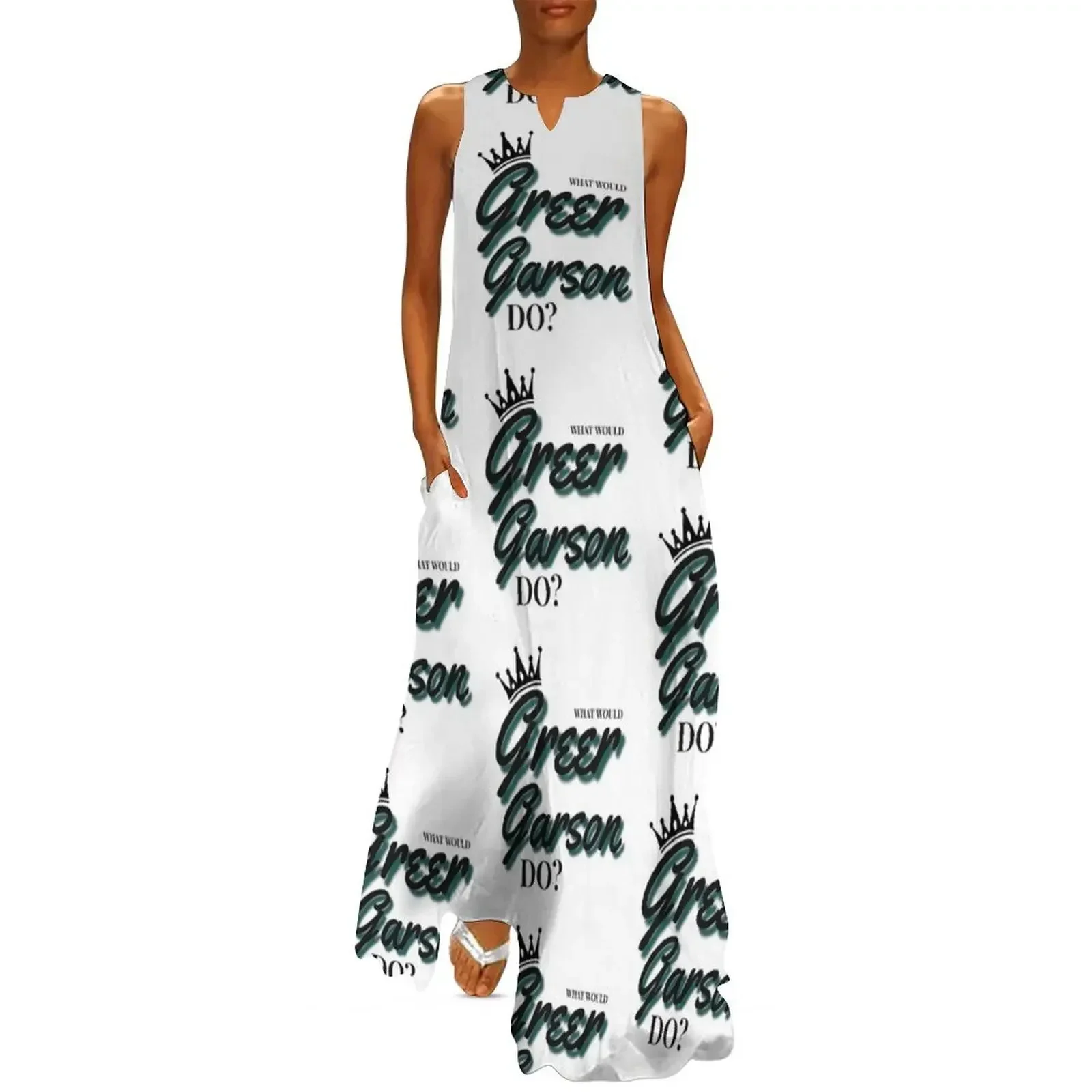 

What Would Greer Garson Do Long Dress women's elegant loose dresses elegant dress beach dress women's summer 2025