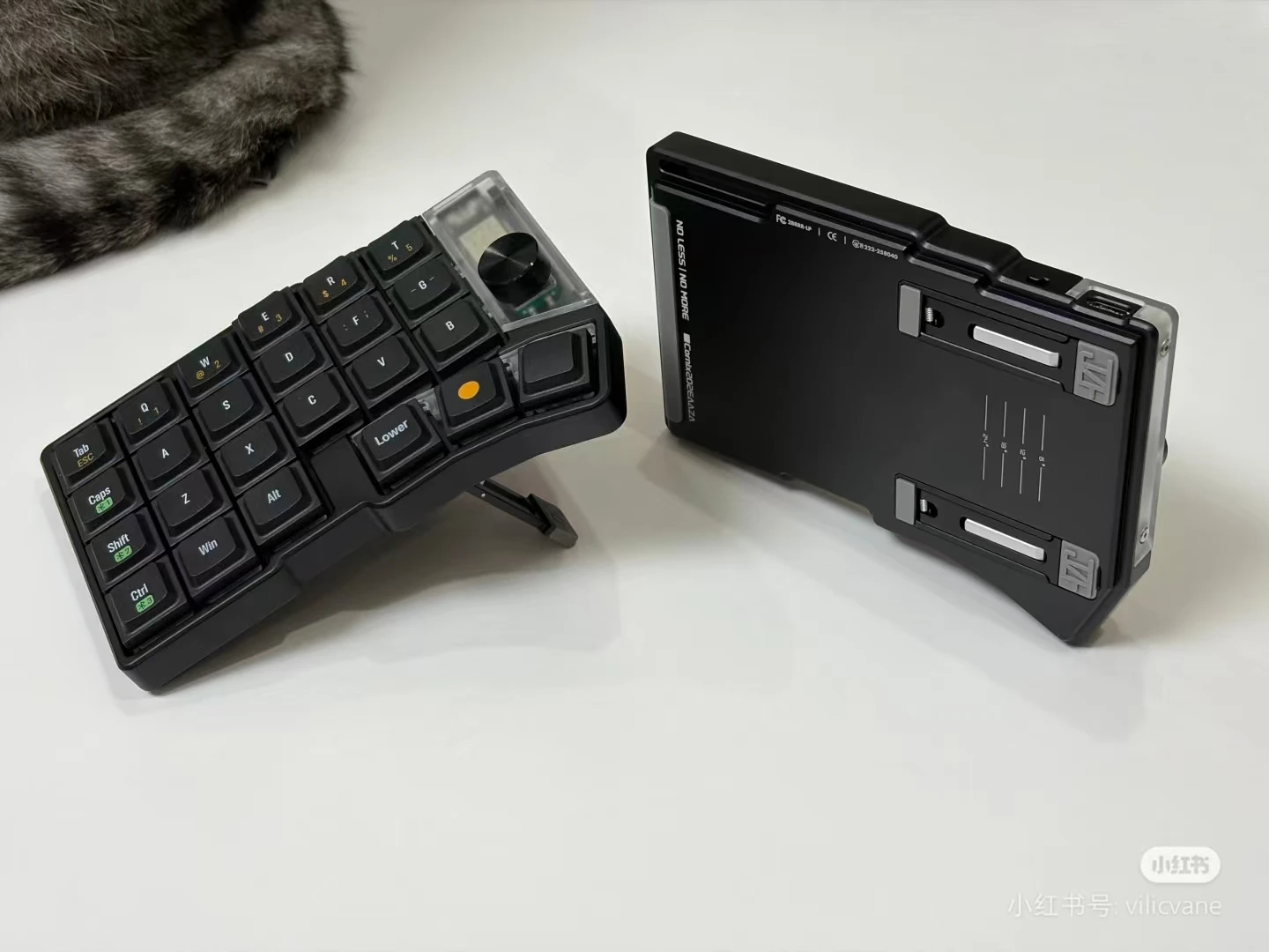 シルバー/在庫あり）Cornix ワイヤレス分割メカニカルキーボード