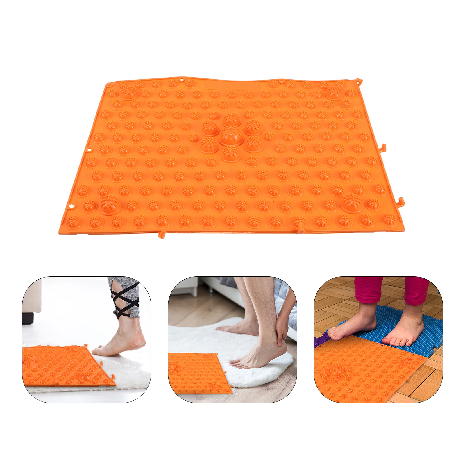 

Portable Large Foot Acupressure Mat Durable Outdoor Foldable Foot Massage Pad for Relaxation Pain Relief Therapy and Sensory