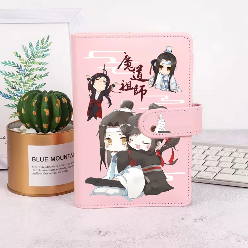 Anime Mo Dao Zu Shi Wuxian Wangji Cosplay Cartoon Notebook Jotter Student Note Pad School Supplies Sketchbook Cosplay Gift