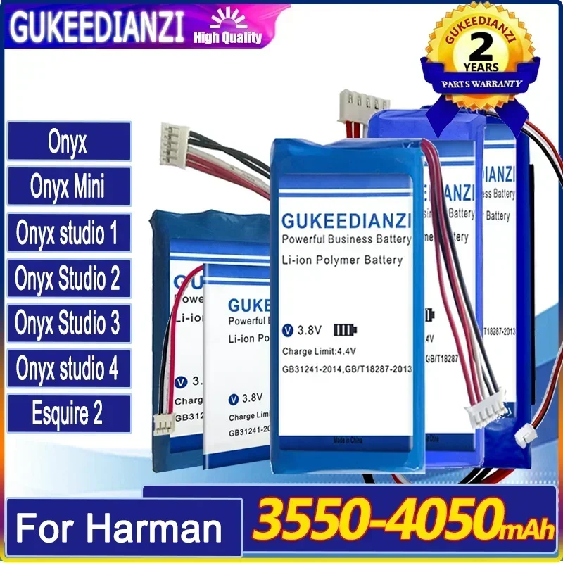 Battery 3550/4050mAh For Harman Kardon Onyx studio1/2/3/4/Esquire 2/Go Play Mini Loudspeaker/Onyx Mini PR-633496 P954374 CP-HK07