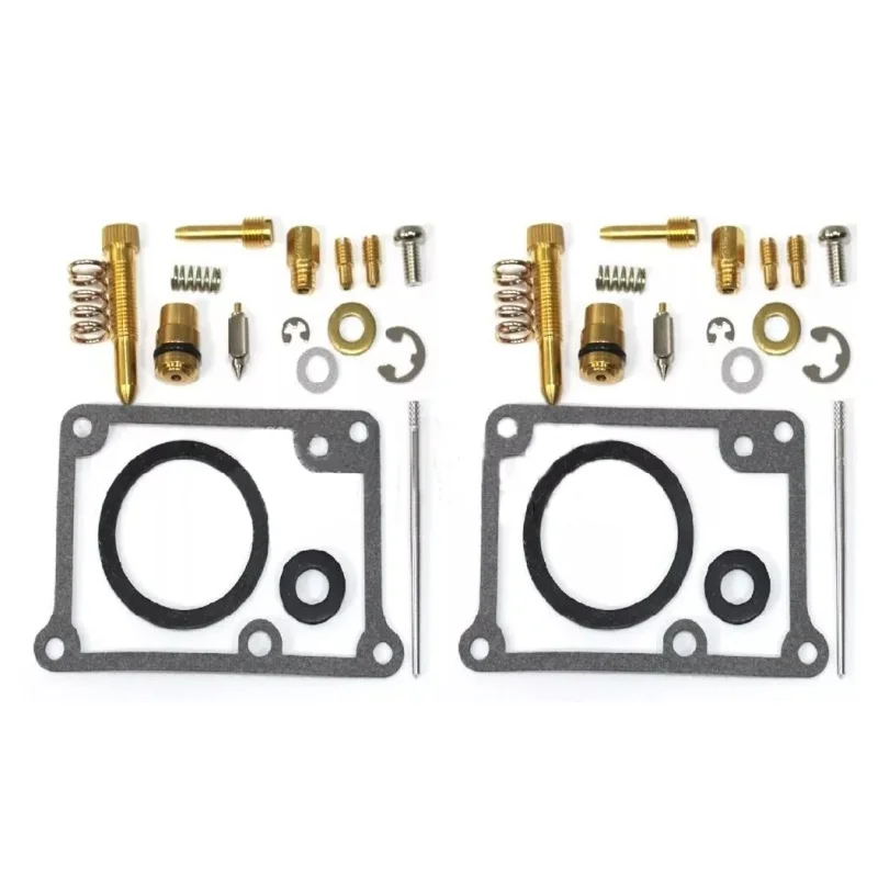 2 Sets Motorcycle Carburetor Repair Kits For YAMAHA RD350LC Carb Repair Kit Overhaul Carburetor 4LO RD350 U3-03