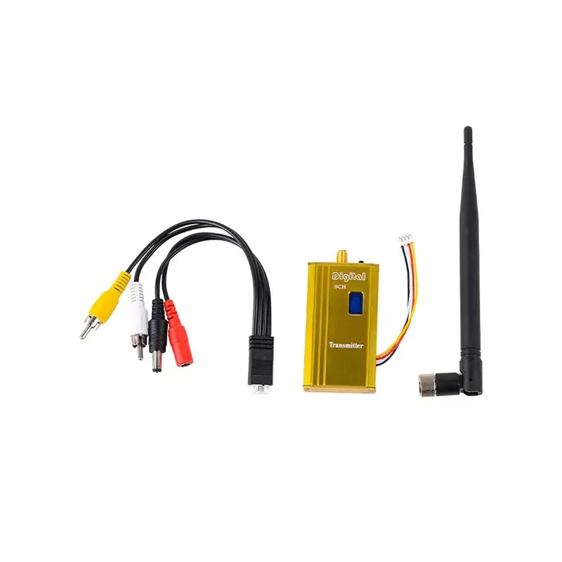 1.2G 8CH 1500mw AV Sender Wireless FPV 1.2Ghz TV Audio Video Transmitter Receiver For QAV250 250 FPV Quadcopter