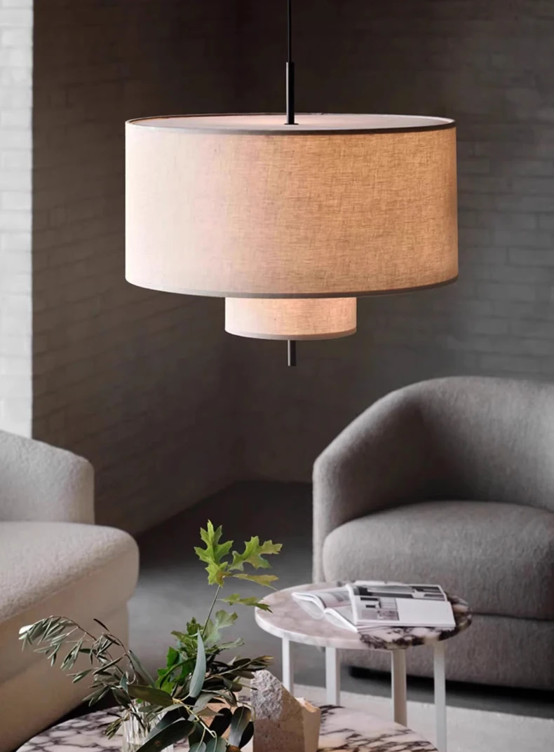 Nordic Wabi-Sabi Creative Simple Chandeliers
