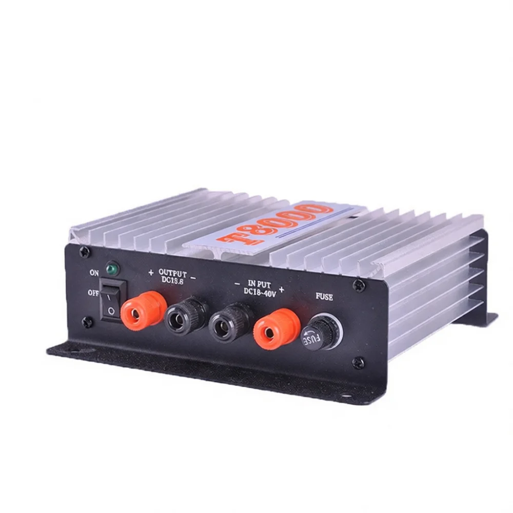 T8000 Voltage Reducer 24V To 13 8V DC Converter Power Transformer For Vehicle Intercom System Radio Station Gear