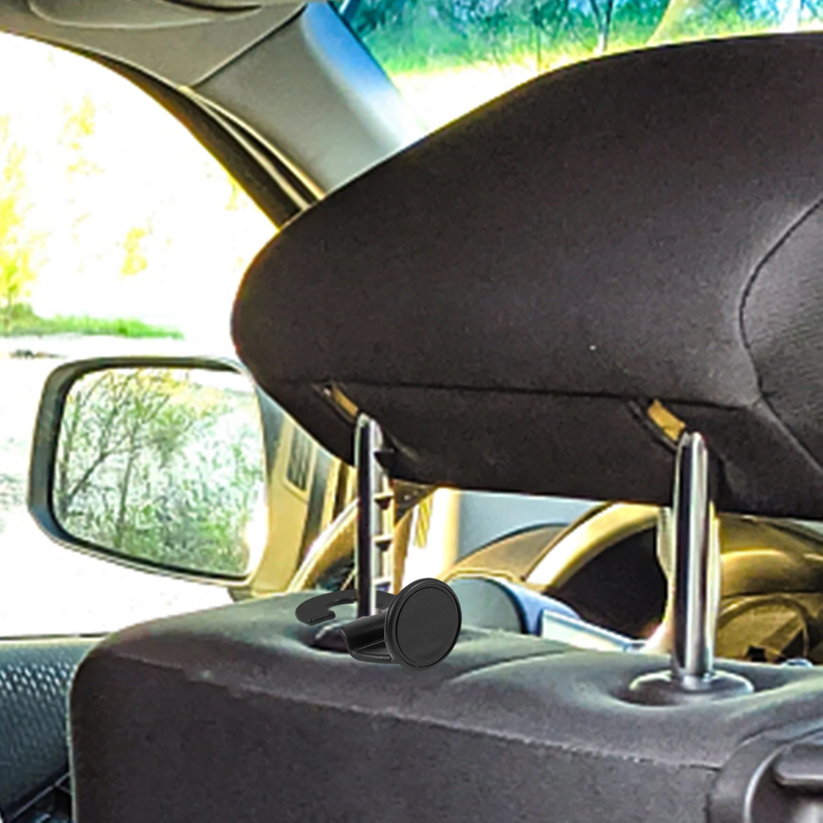 

5 шт. крючки для спинки автомобильного сиденья, АБС-материал, черные автомобильные подголовники, скрытый крючок, авто продуктовая сумка, сумка, кошелек, органайзер для хранения