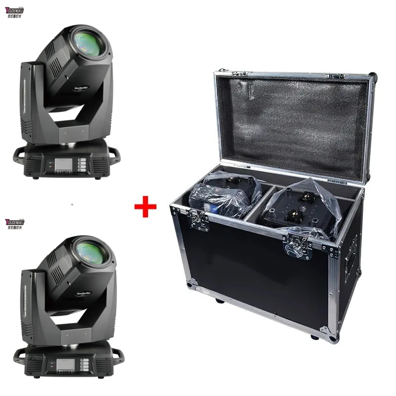 2 pieces with roadcase 350W Moving Head Lyre Beam 17r Stage DJ Light Sharpy Beam 350 Moving Head Light For Club Bar
