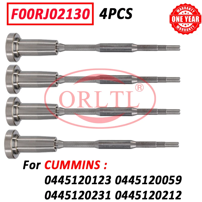 ORLTL New Common Rail Injector Valve Assembly F00RJ02130 For 0445120212 0445120060 0445120123 0445120151 0445120152