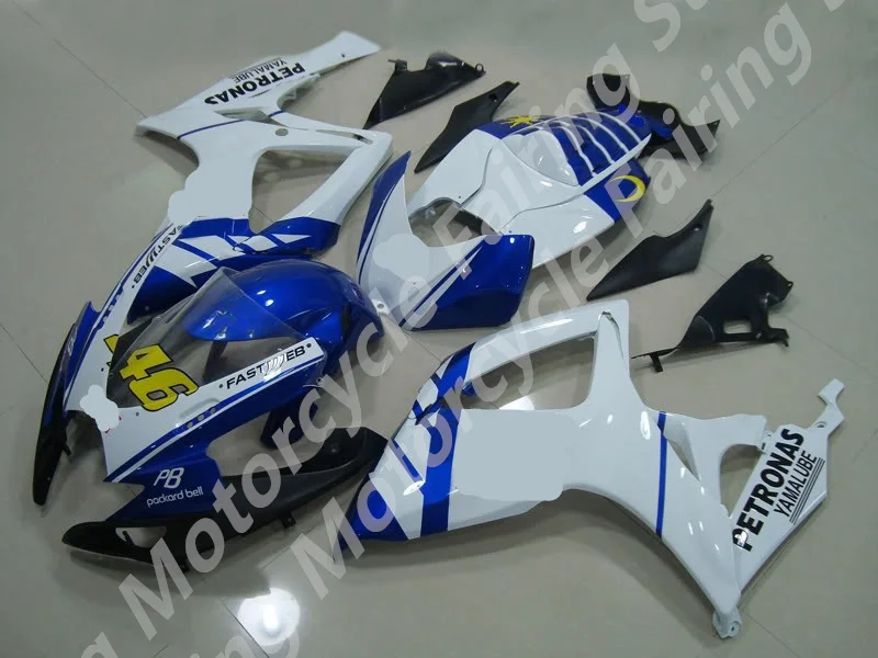 Motorcycle Fairing Kit for G S XR 600 750 K6 06 07 G S XR600 G S XR750 2006 2007 ABS White black blue Fairings set