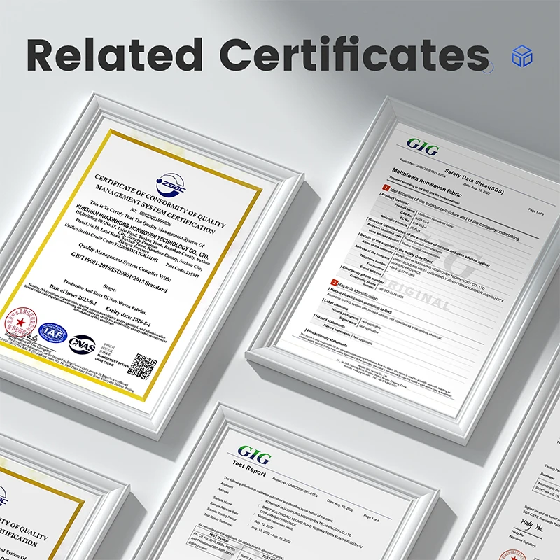 وسادات ماصة للزيت الأبيض من BOZZYS لمحطات الوقود وورش العمل البحرية وطارد المياه الصناعية بسعة 108 لتر 100 قطعة لكل صندوق