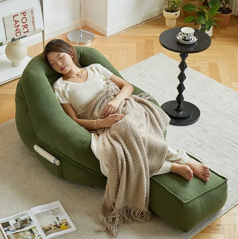 Lazy sofas can be used to sleep in, single small sofas, tatami mats, lounge chairs for living rooms BB571WH